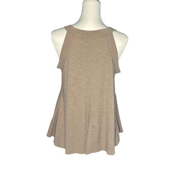C+D+M Sleeveless top Brown Tan Size Medium - Picture 3 of 4